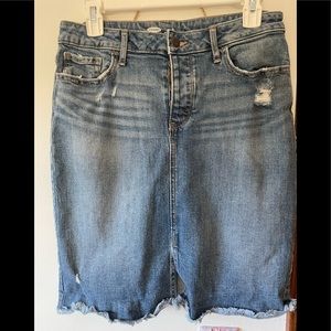 Old Navy jean skirt 8